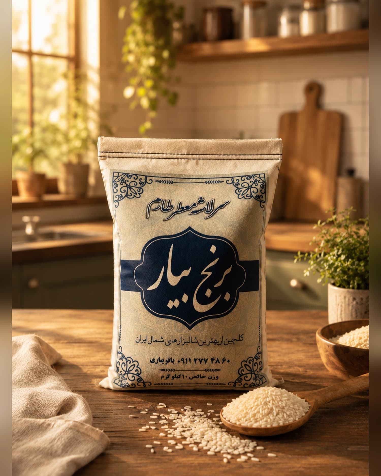 بسته‌بندی سرلاشه معطر طارم